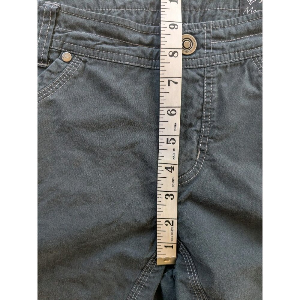 Kuhl Womens Splash Cargo Shorts Size 8 Black Hiking Mountain Culture Travel - Picture 13 of 13